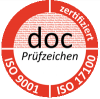 Prüfzeichen ISO 9001 ISO 17100