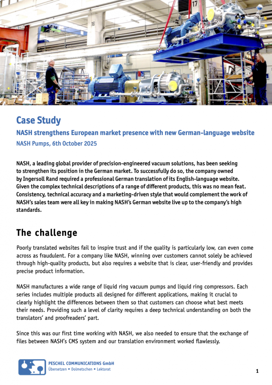 Case Study Nashpumps